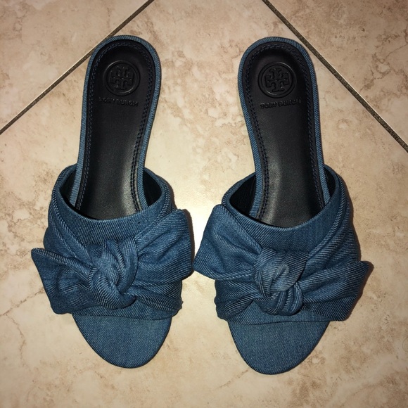 Tory Burch Annabelle Slide Sandal Size 7 ✨ - Picture 4 of 5